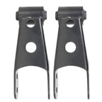 For Dodge Chevrolet Ford & GMC Rear Lowering Shackle Kit 2PCS 6400 With 2" Drop
