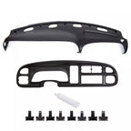 Black Dash Bezel Dashboard Cover for 1998-2001 Ram 1500 1998-2002 Ram 2500 3500