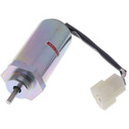 12V Fuel Shutoff Solenoid For Hitachi EX35U EX27U EX50U ZAXIS35U EX58 EX55 EX40U