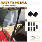 Golf Cart Front Folding Clear Windshield Windscreen for Club Car DS 2000 5 Up