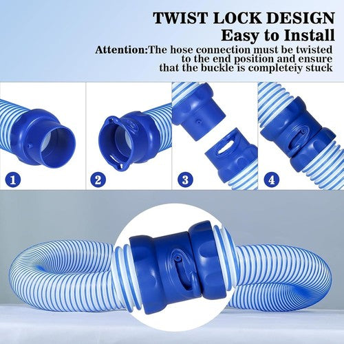 R0527700 Pool Cleaner Hose 6 Pack 39 in Replacement for Zodiac MX6 MX8 X7 T3 T5