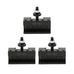 3 PCS OXA #1 Quick Change Turning & Facing Lathe Tool Post Holder 250-001 New
