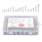 425PC 410 Stainless Steel Self-Tapping Screws #8#10 Self-Drilling Assortment Kit