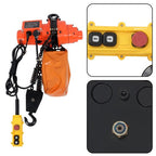 2200lbs Electric Chain Hoist 110V 10ft Lifting Height,10ft Wired Remote Control