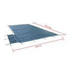 Inground Pool Cover Safety Fits Rectangle Swimming Pool Mesh Solid Pool Cover