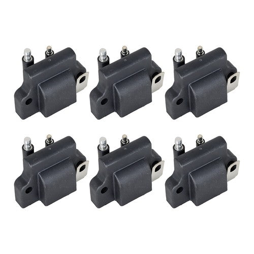 6X Ignition Coil 582508 18-5179 For Johnson Evinrude 150-300HP Engines Replaces
