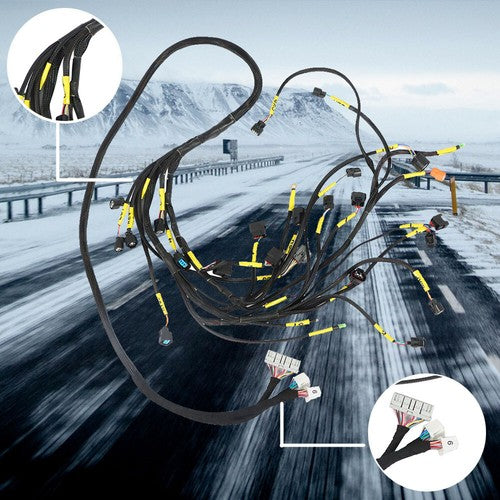 For Honda Acura K-Swap Integra CRX EK EG K20 K24 K-Series Tucked Engine Harness