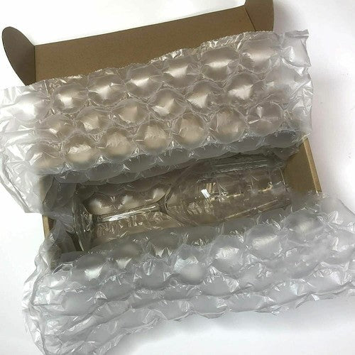 4 Rolls 984ft x16 Air Cushion Machine Film Bubble Pillow Packaging Roll