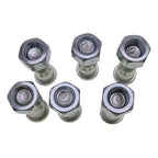 6X Rear Wheel Stud + Nut Set for Toyota Forklift 7-8FD/FD20~30 43812-23320-71
