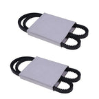 2X Cooling Fan Belt 6669034 Fit Bobcat 751 753 763 773 S130 Skid Steer Loader