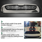 Hood Scoop for 07-13 Mini Cooper S R55 R56 R58 R59 Air Intake Vent Carbon Style