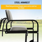 Folding Steel Frame Flip Rear Back Seat for EZGO Marathon Pre 1994 Golf Cart
