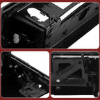 For 2014-2018 Chevy Silverado Sierra 1500 Black Rear Step Bumper w/o Sensor