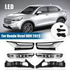 LED Fog Lights Lamps Set W/DRL Left & Right for Honda HR-V HRV 2022 2023 2024