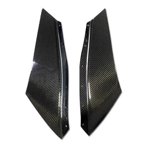 Front Bumper Canard Splitter Diffuser Spoiler Lip Pair for Mazda 3 6 MX-5 Miata