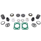 Front Axle King Pin Rebuild Kit For Dodge W250 W300 Bearing Bushing Spring Seal