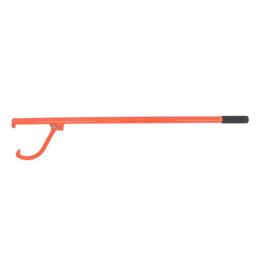Red With Rubber Handle 58" Log Roller Tool Lifter Felled Cant Hook Logging Tool
