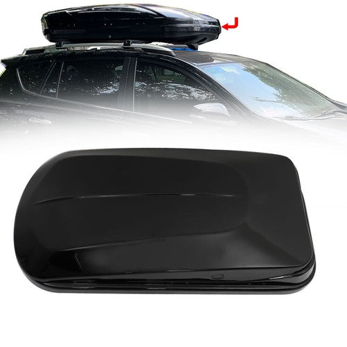 14 ft�� ABS Car Roof Top Box Cargo Luggage Carrier 2 Locks Toolless Install