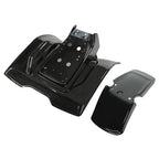 Black Plastic Front And Rear Fender Set For Honda ATC200X 200X 83-85
