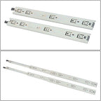 1 Pair of 20In Locking Drawer Slides Full Extension & Lock 150 lb Load Capacity