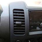 Black Center Dash Console Instrument Panel Bezel for Nissan Frontier 2005-2020