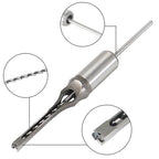 6pcs 6.35mm/8mm/9.5mm/12.7mm/14mm/16mm Square Hole Mortise Chisel Drill Bit Set
