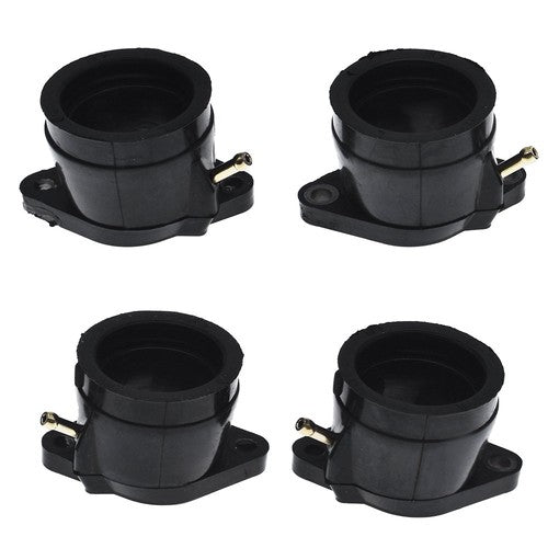 4pcs Carburetor Intake Manifold Boot For Yamaha YZF600R Thundercat 1995-2007