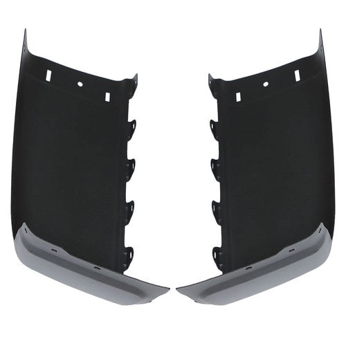 For Chevy Silverado 2007-2013 Rear Metal Bumper Trim Left Right Side W/O Hole