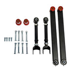Upper & Lower Rear Trailing Arms Kit for Chevy Chevelle Pontiac Tempest 64-66