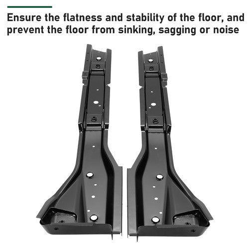 For 97-06 Jeep Wrangler TJ Full Body Mounts Torque Boxes Box Floor Supports Pair