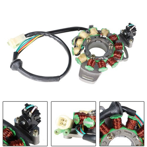 NEW For Yamaha Banshee stator +/-10 adjustable timing plate 1987-2006 ANY YEAR