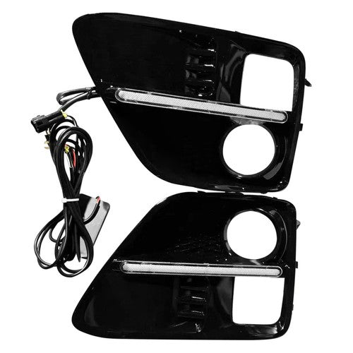 LED DRL Turn Signal Fog Lights Lamps w/Wiring for 2015-2017 for Subaru WRX STI