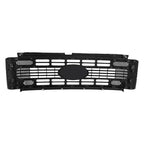For Ford F250 2023 2024  Super Duty XL/XLT Black Plastic Grille Front Upper New
