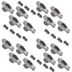 16Pcs 17-4PH Stainless Steel Rocker Arms for Pontiac 287-455 V8 4.3L 1.65 Ratio