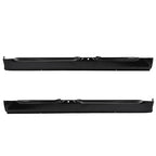 Left Right Rocker Panel for Dodge Ram Quad Cab 1500 2500 3500 2002 2008 Black