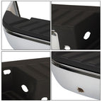 Rear Bumper Chrome With Object Sensor Holes New For 2006-2008 Ford F150