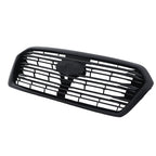 For Subaru Ascent 2019-2022 Gloss Black Plastic Front Upper Center Mesh Grille