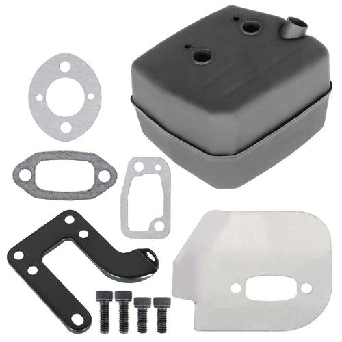 For Husqvarna Ported 61 268 272 272XP 268K 272S Exhaust Muffler Deflector Kit
