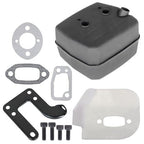 For Husqvarna Ported 61 268 272 272XP 268K 272S Exhaust Muffler Deflector Kit