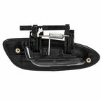 Rear Driver Left Outside Door Handle for Nissan Altima 2002 2006 Black Plastic