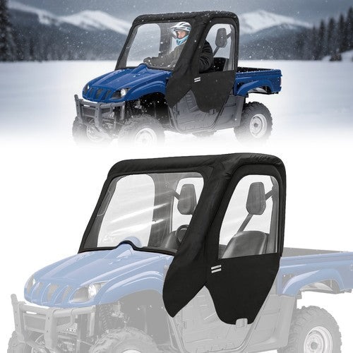 Cab Enclosure Door for Yamaha Rhino with Half Doors 450 660 700 2004-13 UTV