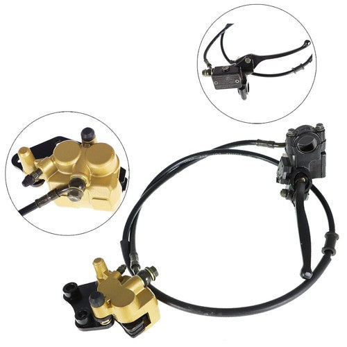 Front Rear Hydraulic Brake Caliper For 50cc 110cc 125cc Classic Pit Dirt Bike