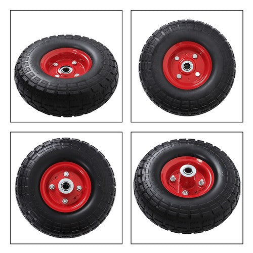 Fit For Honda Generator EU3000is Solid Never Flat Tires All Terrain Wheel Kit