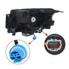 Headlight Replacement For Nissan Frontier 2022-2023 RH Side Clear Black Halogen
