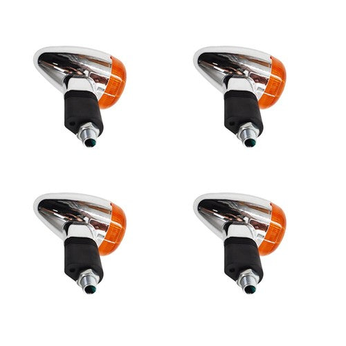 4X Motorcycle LED Turn Signal Blinker Indicator Lights For Honda Suzuki Yamaha