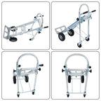 1000 LBS Capacity 3 in 1 Convertible Hand Truck for Warehouses & Factories