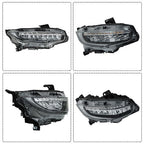 Headlight Headlamp Chrome Housing For Honda Civic 2016-2019 Passenger Right Side