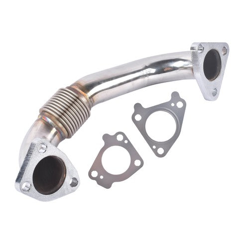 Left Driver Side Up Pipe for GMC Sierra Chevy Silverado Duramax 6.6L 2001-2016