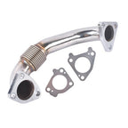 Left Driver Side Up Pipe for GMC Sierra Chevy Silverado Duramax 6.6L 2001-2016