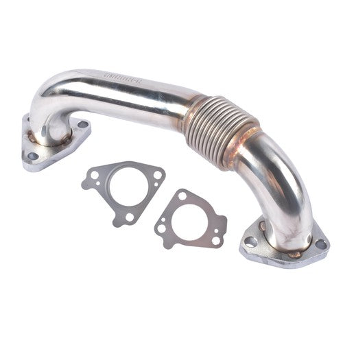 Left Driver Side Up Pipe for GMC Sierra Chevy Silverado Duramax 6.6L 2001-2016